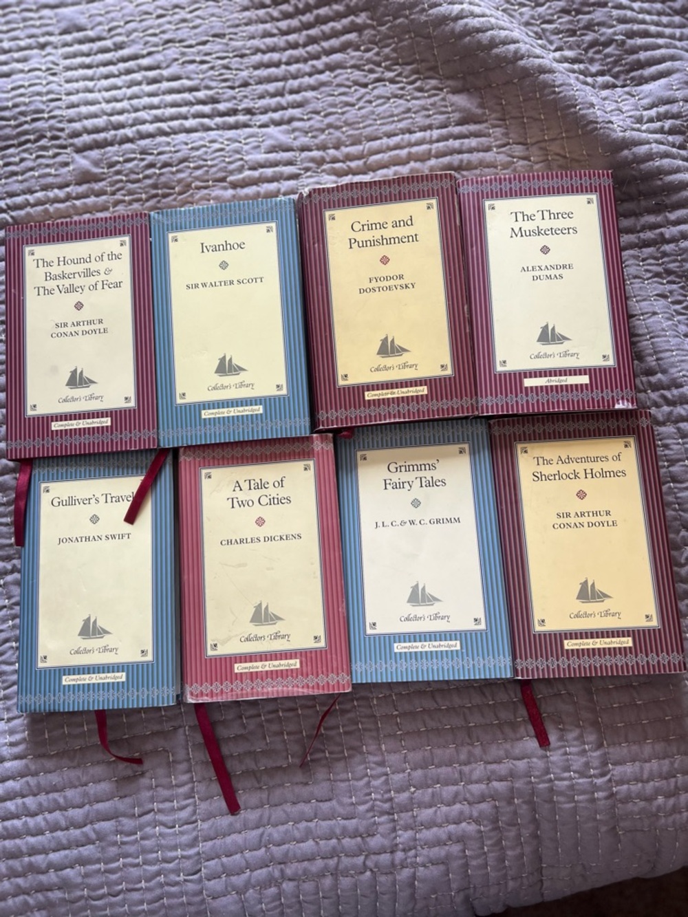 Barnes & Noble Collector's Library Pocket Size Hardcover Classics Lot of 8